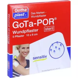 GOTA-POR Sårplåster sterilt 60x100 mm, 5 st