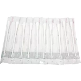 WATTESTÄBCHEN Stort huvud av plast 15 cm sterilt, 10X1 st
