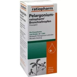 PELARGONIUM-RATIOPHARM Bronkialdroppar, 100 ml