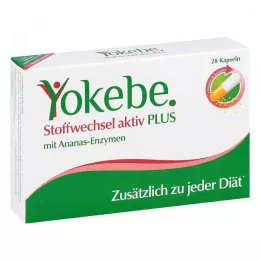 YOKEBE Plus Metabolism Aktiva kapslar, 28 kapslar