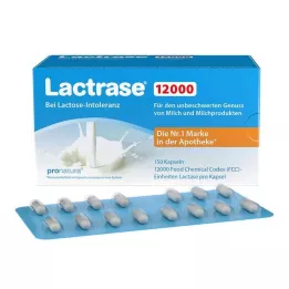 LACTRASE 12 000 FCC kapslar, 150 st
