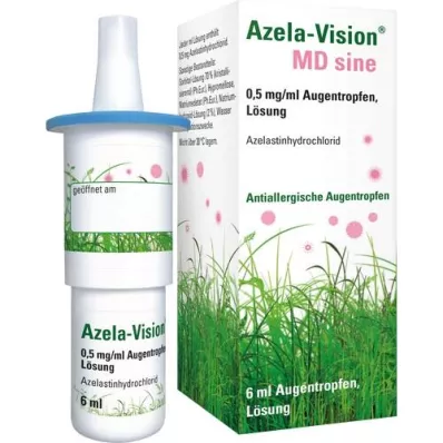 AZELA-Vision MD sine 0,5 mg/ml ögondroppar, 6 ml