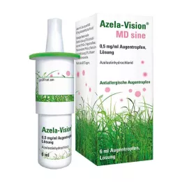 Azela-Vision® MD sinus azelastin ögondroppar, 6 ml
