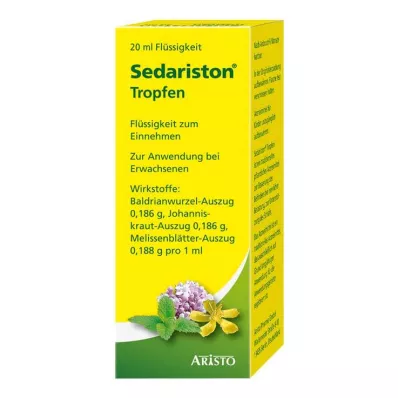 Sedariston droppar, 20 ml