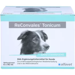 RECONVALES Tonikum för hundar, 6X90 ml