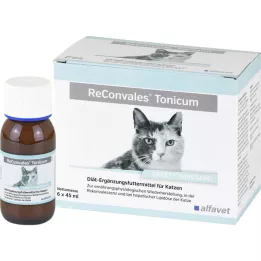RECONVALES Tonikum för katter, 6X45 ml