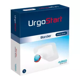 URGOSTART Border 8x8 cm sårförband av skumplast, 10 st
