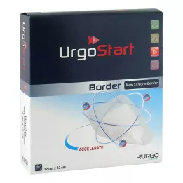 URGOSTART Border 12x12 cm sårförband av skumplast, 10 st