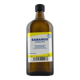 SANARGO Flaskor med kolloidalt silver, 500 ml