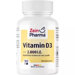 VITAMIN D3 2 000 I.U. kapslar, 90 st