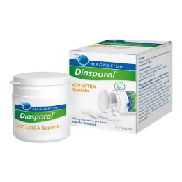 MAGNESIUM DIASPORAL 400 Extra kapslar, 100 kapslar