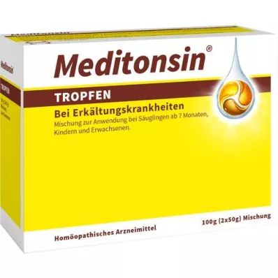 MEDITONSIN Droppar, 2X50 g