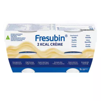 Fresubin 2 kcal grädde vanilj |Pudding & byggmat (4x125 g) Fresubin 2 kcal grädde vanilj |Pudding & byggmat (4x125 g)
