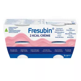 FRESUBIN 2 kcal Smultronkräm i bägare, 4X125 g