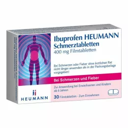 IBUPROFEN Heumann Smärtlindringstabletter 400 mg, 30 st