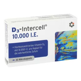 D3-INTERCELL 10 000 I.U. kapslar, 30 st