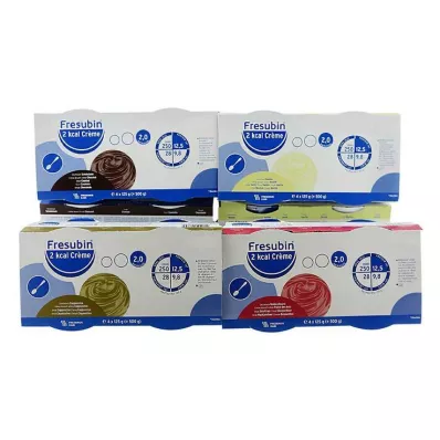 FRESUBIN 2 kcal grädde blandad kartong i kopp, 24X125 g