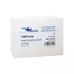 INJEKTIONSPFLASTER Fleece 2x4 cm, 500 st