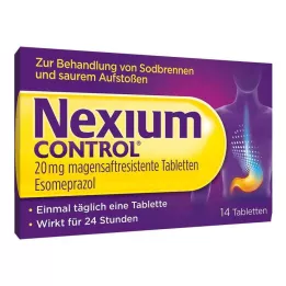 NEXIUM Control 20 mg enterotabletter, 14 st