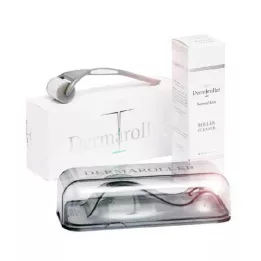DERMAROLLER Homecare-set inkl. rengöringsrulle, 1 st
