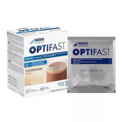 Optifast hemdrinkchokladpulver, 8x55 g Optifast hemdrinkchokladpulver, 8x55 g