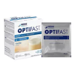 Optifast hemdryck vaniljpulver, 8x55 g