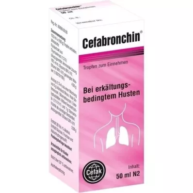 CEFABRONCHIN Orala droppar, 50 ml