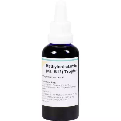 Metylkobalamin Vitamin B12 droppar (50 ml) Metylkobalamin Vitamin B12 droppar (50 ml)