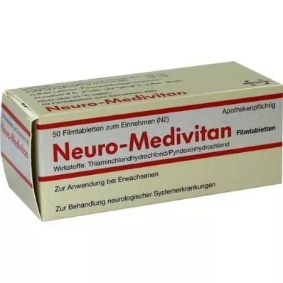 NEURO MEDIVITAN Filmdragerade tabletter, 50 st