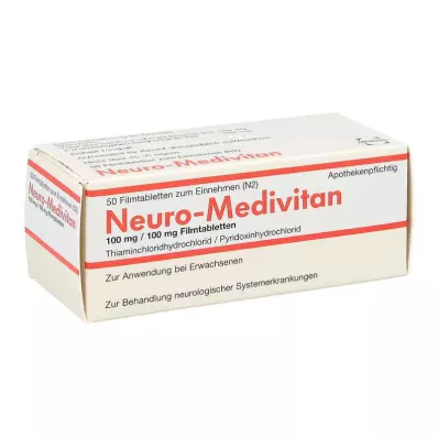 NEURO MEDIVITAN Filmdragerade tabletter, 50 st NEURO MEDIVITAN Filmdragerade tabletter, 50 st