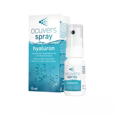 OCUVERS spray hyaluron ögonspray med hyaluron, 15 ml