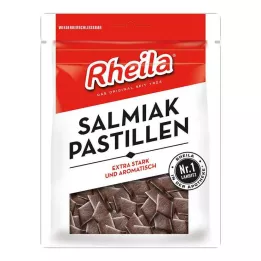 RHEILA Salmiakpastiller innehållande socker, 90 g