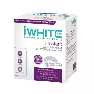 IWHITE Kit för omedelbar tandblekning, 10 st
