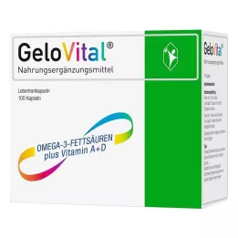 GELOVITAL Kosttillskott torskleverolja kapslar, 100 st
