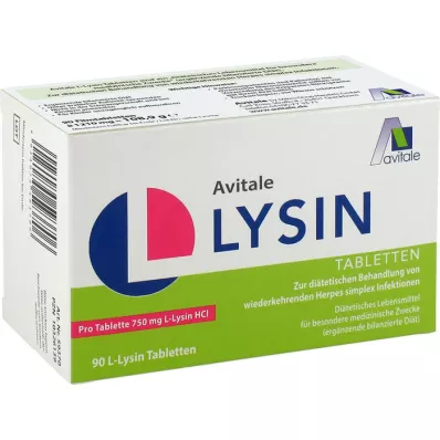 L-LYSIN 750 mg tabletter, 90 st