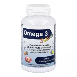 OMEGA-3 Junior Berco tuggbara kapslar, 120 st