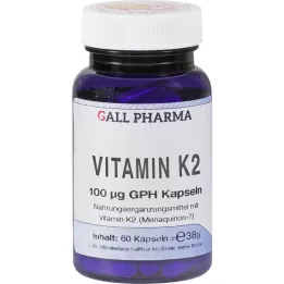 VITAMIN K2 100 µg GPH Kapslar, 60 st