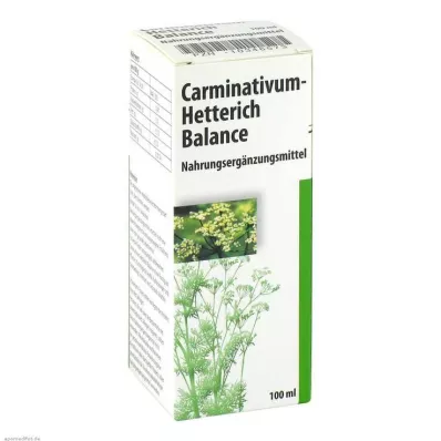 CARMINATIVUM Hetterich Balance orala droppar, 100 ml