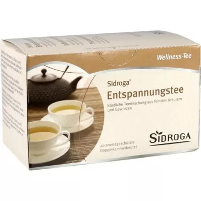 SIDROGA Wellness Relaxation Tea Filterpåse, 20X1,75 g