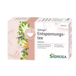 SIDROGA Wellness Relaxation Tea Filterpåse, 20X1,75 g