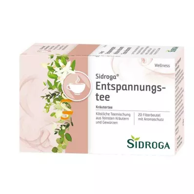 Sidroga Wellness Relaxation Tefilterpåsar, 20X1,75 g Sidroga Wellness Relaxation Tefilterpåsar, 20X1,75 g