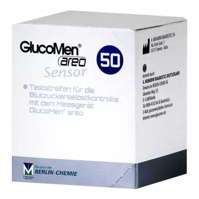 GlucoMen areo Sensor teststickor, 50 st