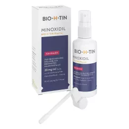 Minoxidil BIO-H-TIN-Pharma 20 mg/ml spray för kvinnor, 60 ml