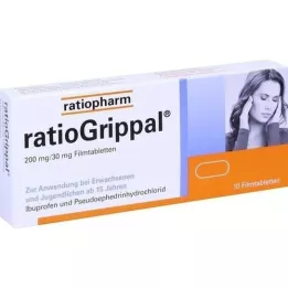 RATIOGRIPPAL 200 mg/30 mg filmdragerade tabletter, 10 st