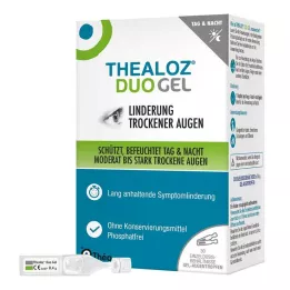 THEALOZ Duo Eye Gel, 30X0,4 g
