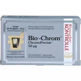 BIO-CHROM ChromoPrecise 50 μg Pharma Nord dragerade tabletter, 60 st