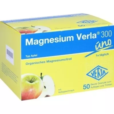 MAGNESIUM VERLA 300 Äppelgranulat, 50 st