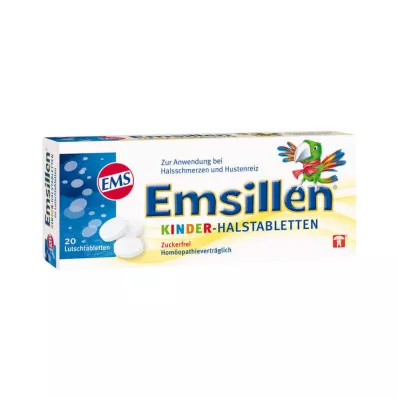 Emsillen barnhalstabletter, 20 st Emsillen barnhalstabletter, 20 st
