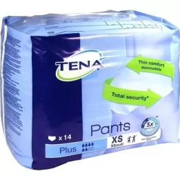 TENA PANTS plus XS 50-70 cm ConfioFit engångsbyxor, 14 st