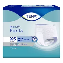 TENA PANTS plus XS 50-70 cm ConfioFit engångsbyxor, 14 st